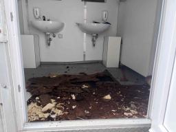 Sanierung Toilettenwagen